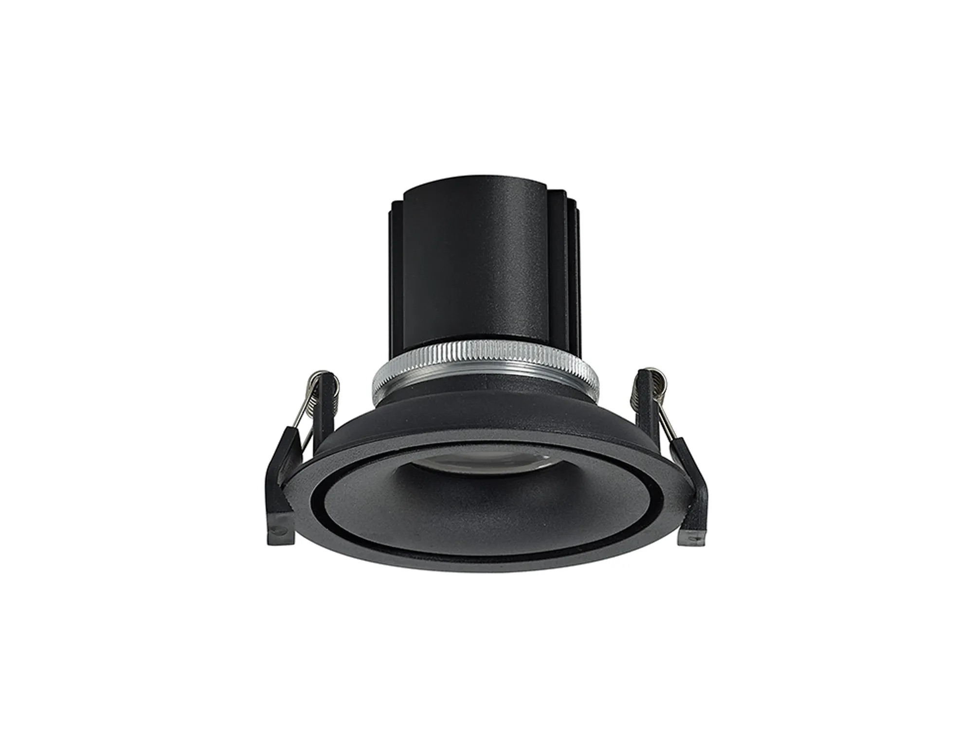 Bolor 9 Tridonic Powered 9W 3000K 840lm 24° CRI>90 LED Engine Black/Black Fixed Recessed Spotlight, IP20 DM202050  Dlux Bolor 9